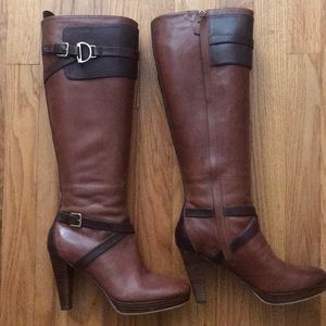 cole haan high heel boots